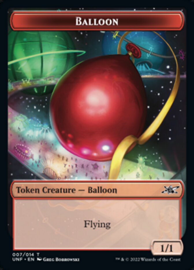 Balloon Token [Unfinity Tokens] | Card Merchant Takapuna