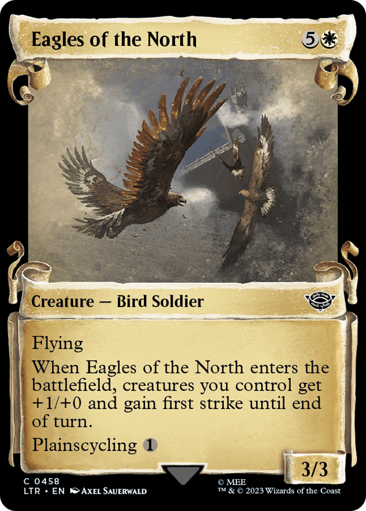 Eagles of the North [The Lord of the Rings: Tales of Middle-Earth Showcase Scrolls] | Card Merchant Takapuna