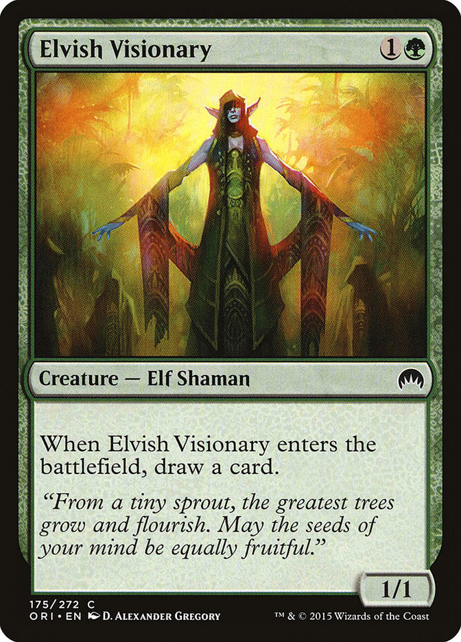 Elvish Visionary [Magic Origins] | Card Merchant Takapuna