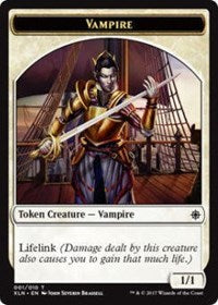 Vampire // Treasure Double-Sided Token [Ixalan Tokens] | Card Merchant Takapuna