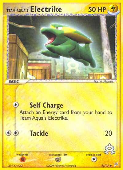 Team Aqua's Electrike (53/95) [EX: Team Magma vs Team Aqua] | Card Merchant Takapuna