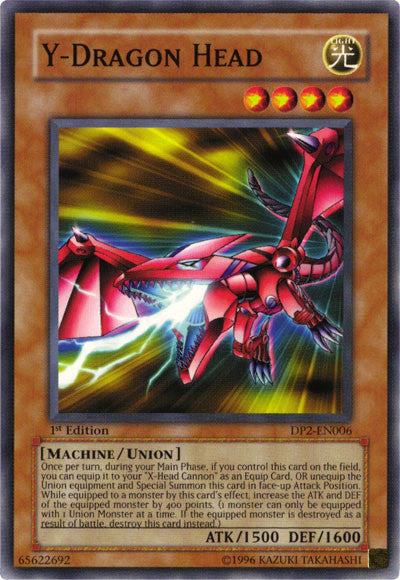 Y-Dragon Head [DP2-EN006] Common | Card Merchant Takapuna