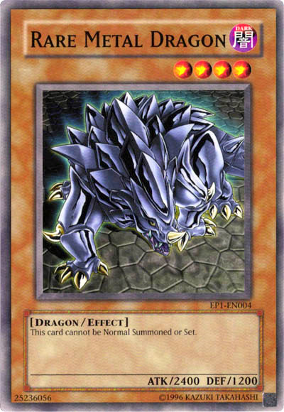 Rare Metal Dragon [EP1-EN004] Common | Card Merchant Takapuna