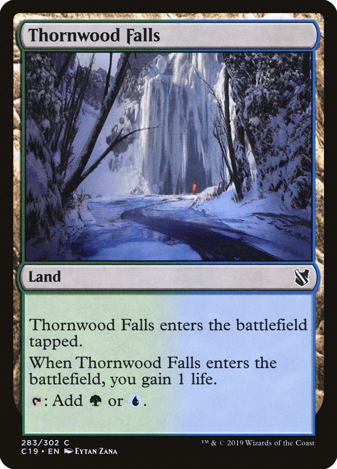 Thornwood Falls [Commander 2019] | Card Merchant Takapuna