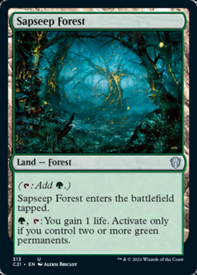 Sapseep Forest [Commander 2021] | Card Merchant Takapuna