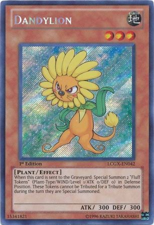 Dandylion [LCGX-EN042] Secret Rare | Card Merchant Takapuna