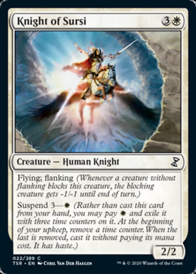 Knight of Sursi [Time Spiral Remastered] | Card Merchant Takapuna