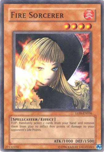 Fire Sorcerer [LON-EN036] Common | Card Merchant Takapuna