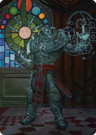 Karn, Living Legacy Art Card 2 [Dominaria United Art Series] | Card Merchant Takapuna