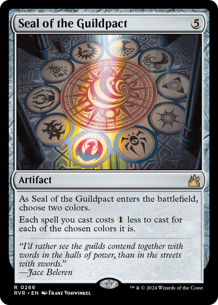 Seal of the Guildpact [Ravnica Remastered] | Card Merchant Takapuna