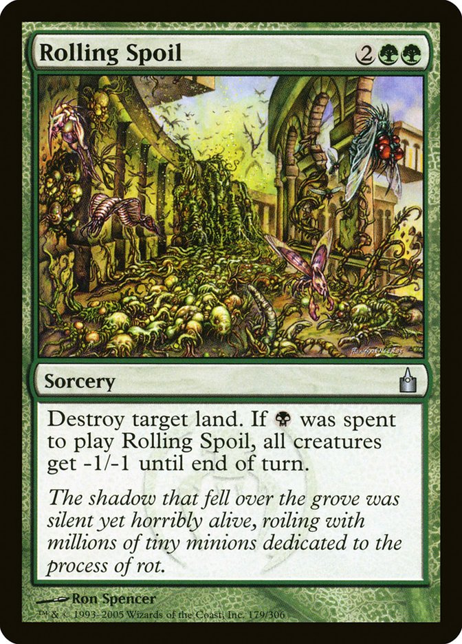 Rolling Spoil [Ravnica: City of Guilds] | Card Merchant Takapuna