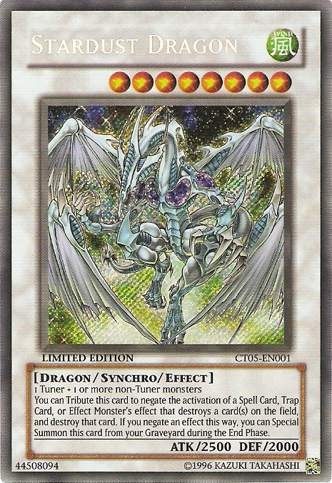 Stardust Dragon [CT05-EN001] Secret Rare | Card Merchant Takapuna