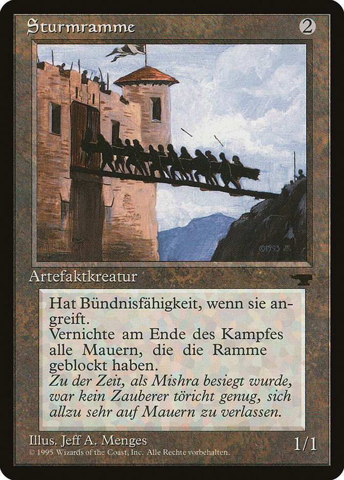 Battering Ram (German) - "Sturmramme" [Renaissance] | Card Merchant Takapuna