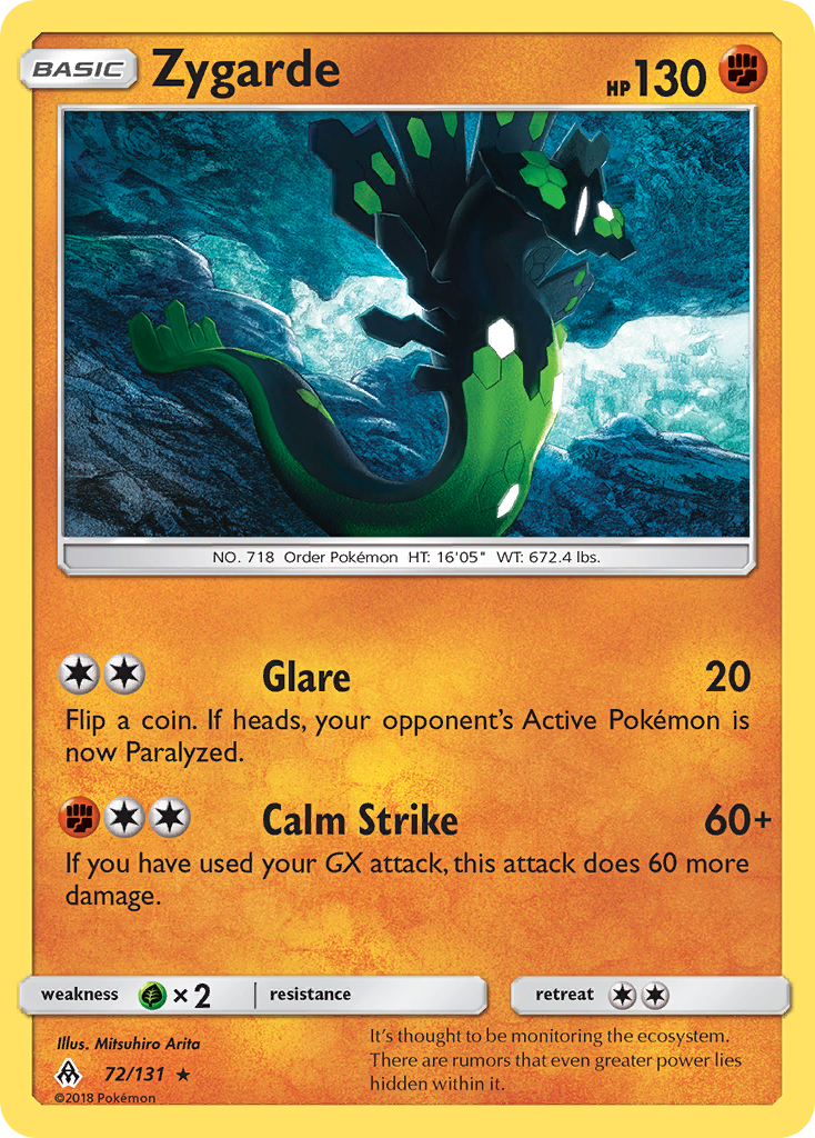 Zygarde (72/131) [Sun & Moon: Forbidden Light] | Card Merchant Takapuna