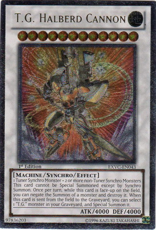 T.G. Halberd Cannon [EXVC-EN043] Ultimate Rare | Card Merchant Takapuna