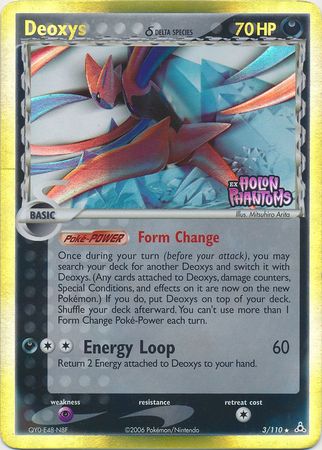 Deoxys (3/110) (Delta Species) (Stamped) [EX: Holon Phantoms] | Card Merchant Takapuna