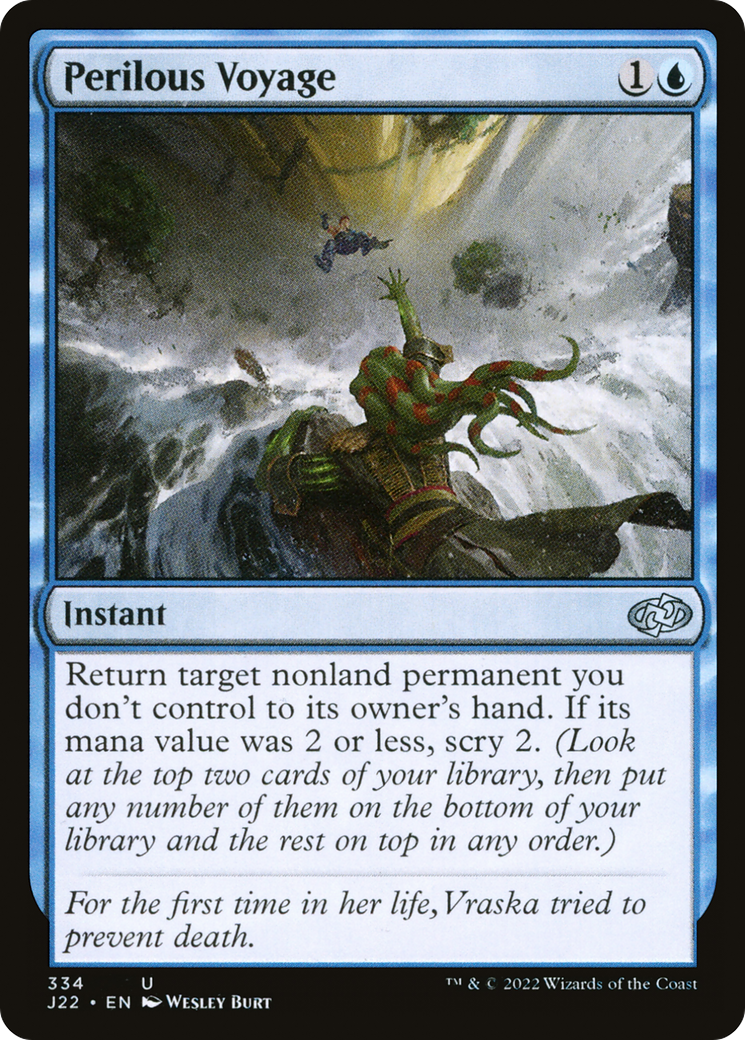 Perilous Voyage [Jumpstart 2022] | Card Merchant Takapuna