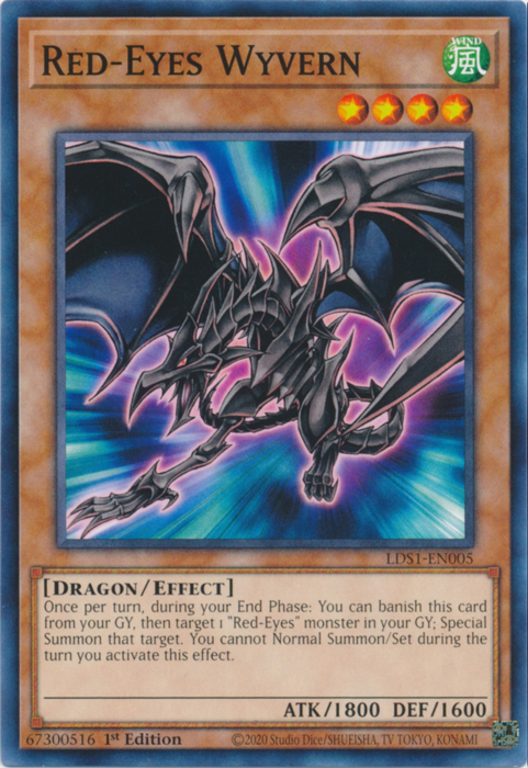 Red-Eyes Wyvern [LDS1-EN005] Common | Card Merchant Takapuna