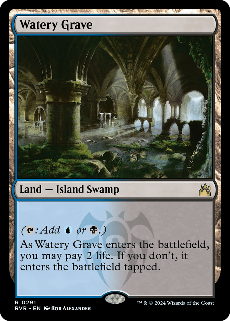 Watery Grave [Ravnica Remastered] | Card Merchant Takapuna