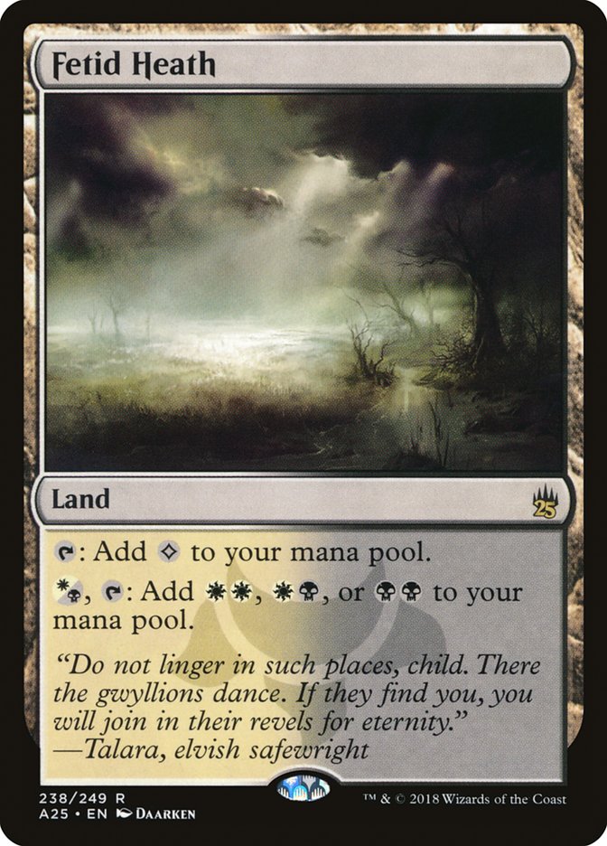 Fetid Heath [Masters 25] | Card Merchant Takapuna