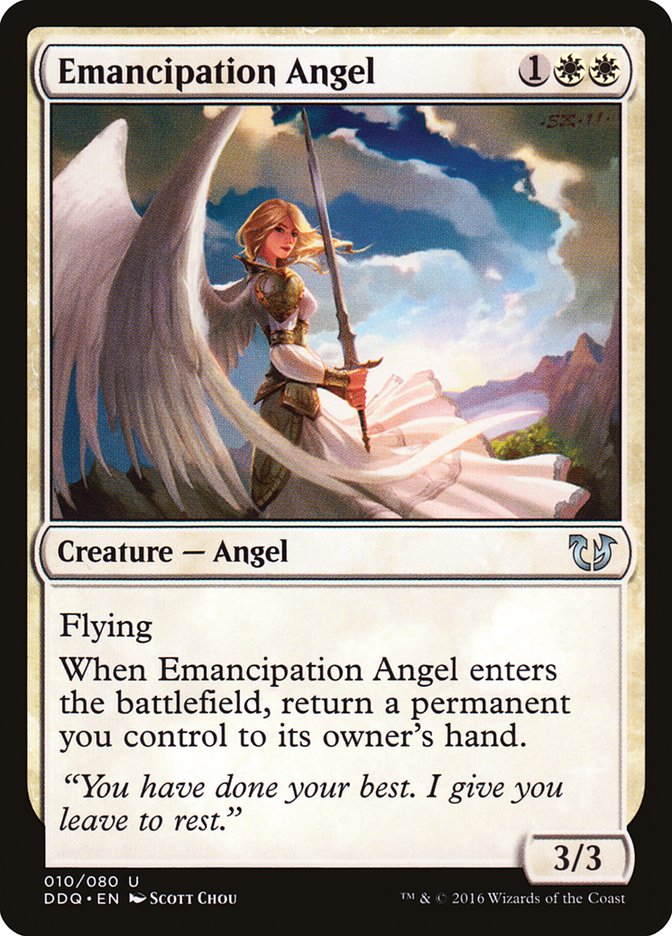 Emancipation Angel [Duel Decks: Blessed vs. Cursed] | Card Merchant Takapuna