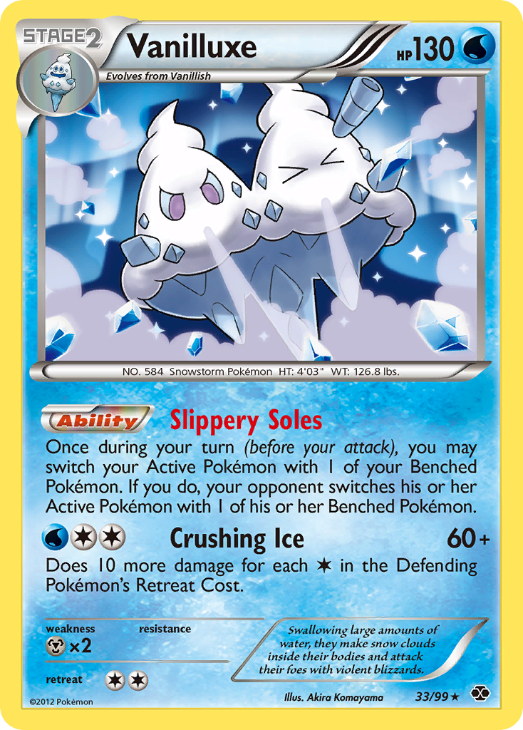 Vanilluxe (33/99) [Black & White: Next Destinies] | Card Merchant Takapuna