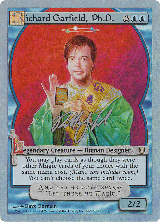 Richard Garfield, Ph.D. (Alternate Foil) [Unhinged] | Card Merchant Takapuna