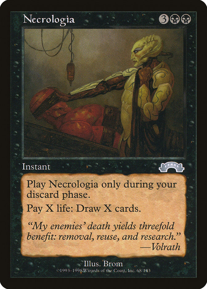 Necrologia [Exodus] | Card Merchant Takapuna