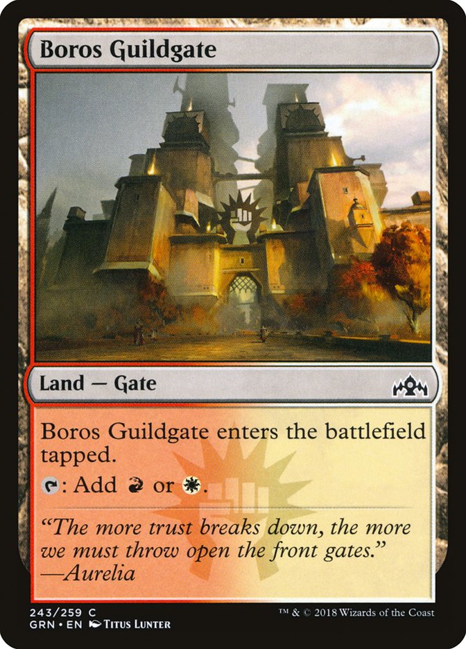 Boros Guildgate (243/259) [Guilds of Ravnica] | Card Merchant Takapuna