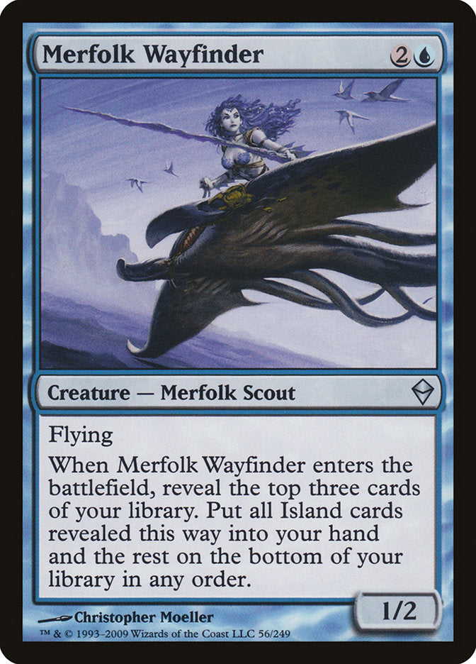 Merfolk Wayfinder [Zendikar] | Card Merchant Takapuna