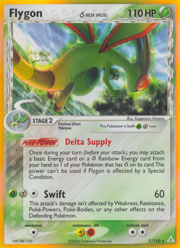 Flygon (7/110) (Delta Species) [EX: Holon Phantoms] | Card Merchant Takapuna