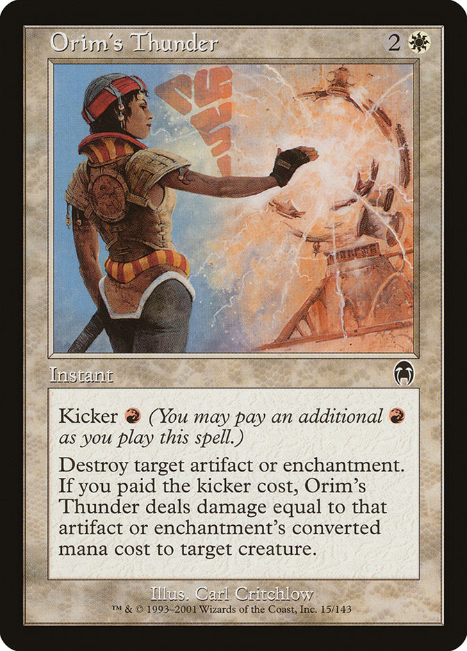 Orim's Thunder [Apocalypse] | Card Merchant Takapuna