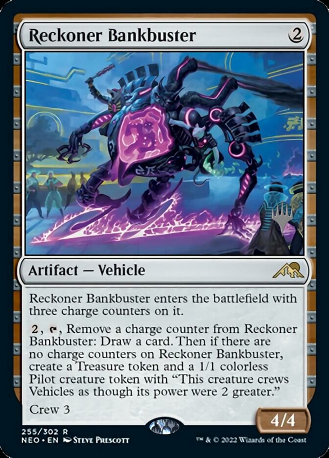 Reckoner Bankbuster (Promo Pack) [Kamigawa: Neon Dynasty Promos] | Card Merchant Takapuna