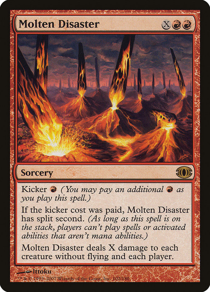 Molten Disaster [Future Sight] | Card Merchant Takapuna