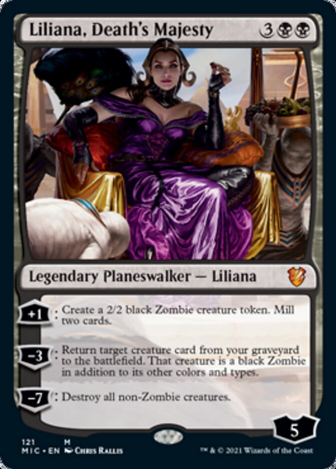 Liliana, Death's Majesty [Innistrad: Midnight Hunt Commander] | Card Merchant Takapuna