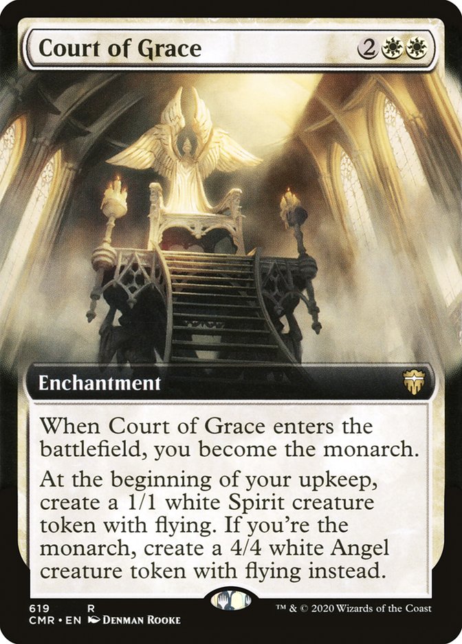 Court of Grace (Extended Art) [Commander Legends] | Card Merchant Takapuna