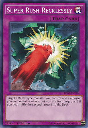 Super Rush Recklessly [BP03-EN219] Common | Card Merchant Takapuna