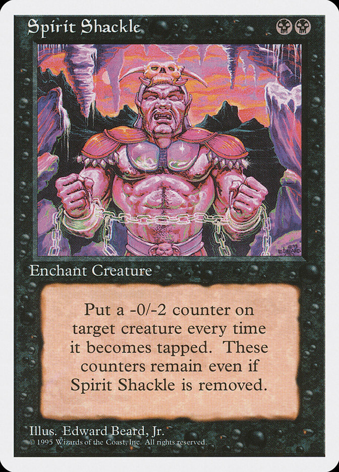 Spirit Shackle [Fourth Edition] | Card Merchant Takapuna