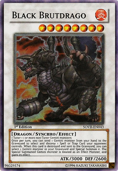 Black Brutdrago [SOVR-EN043] Super Rare | Card Merchant Takapuna