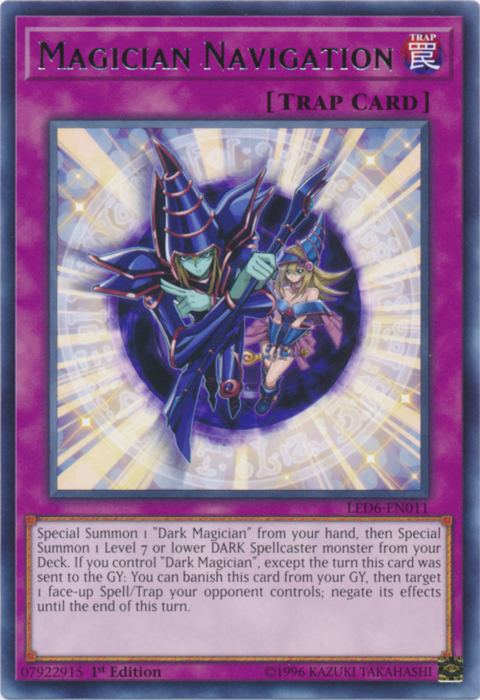 Magician Navigation [LED6-EN011] Rare | Card Merchant Takapuna