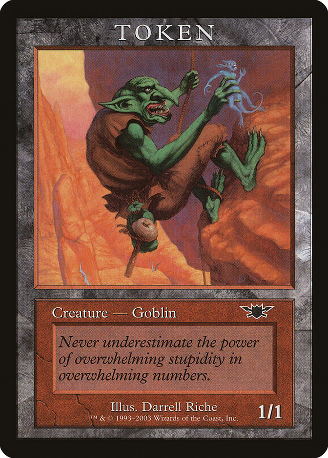 Goblin Token [Magic Player Rewards 2003] | Card Merchant Takapuna