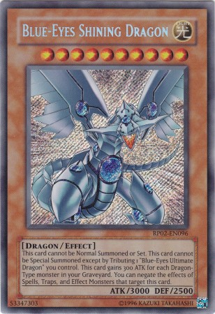 Blue-Eyes Shining Dragon [RP02-EN096] Secret Rare | Card Merchant Takapuna