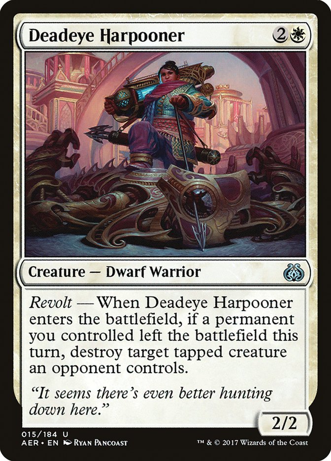 Deadeye Harpooner [Aether Revolt] | Card Merchant Takapuna