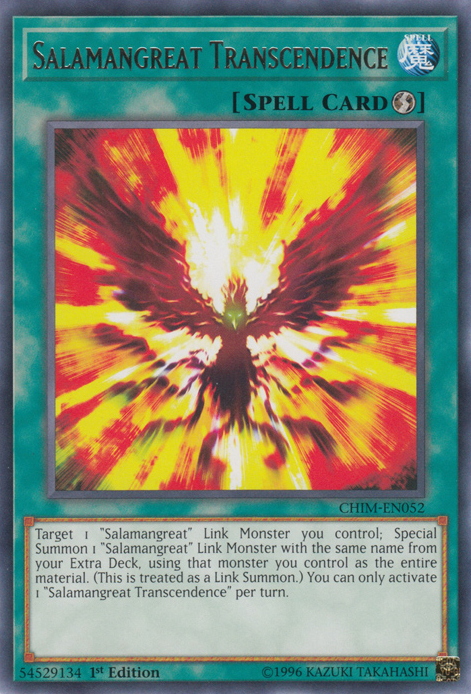 Salamangreat Transcendence [CHIM-EN052] Rare | Card Merchant Takapuna