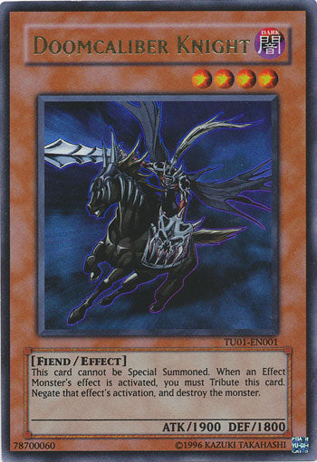 Doomcaliber Knight [TU01-EN001] Ultra Rare | Card Merchant Takapuna