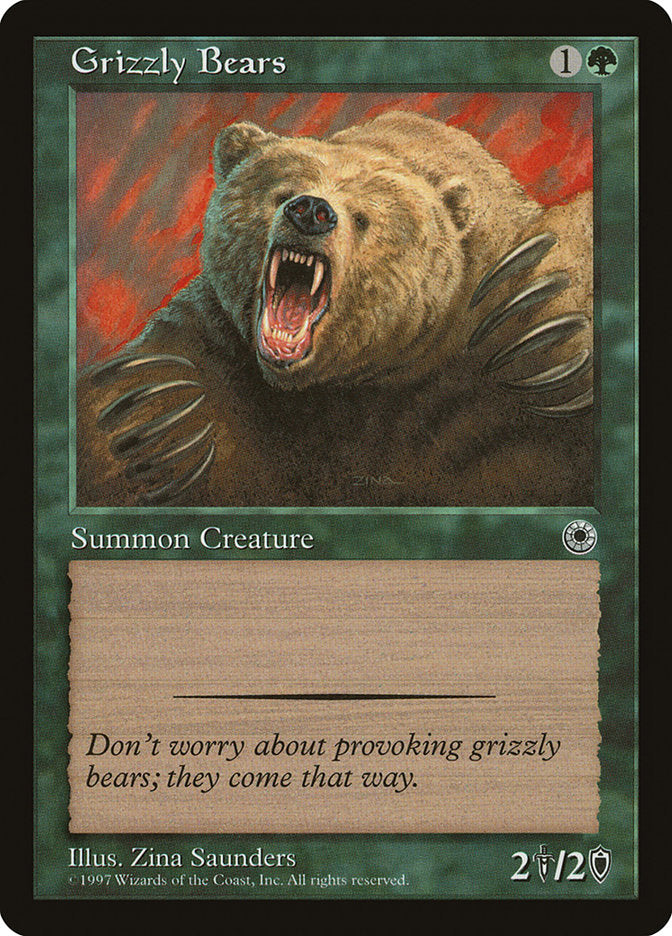 Grizzly Bears [Portal] | Card Merchant Takapuna