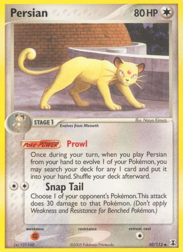 Persian (50/113) [EX: Delta Species] | Card Merchant Takapuna