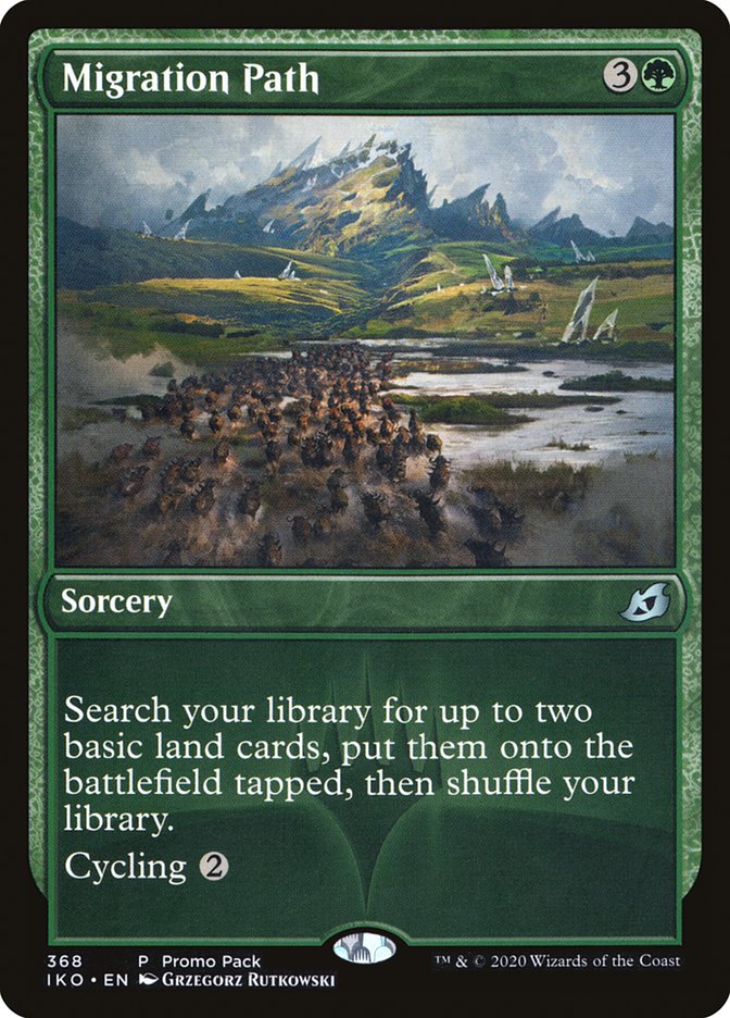 Migration Path (Promo Pack) [Ikoria: Lair of Behemoths Promos] | Card Merchant Takapuna