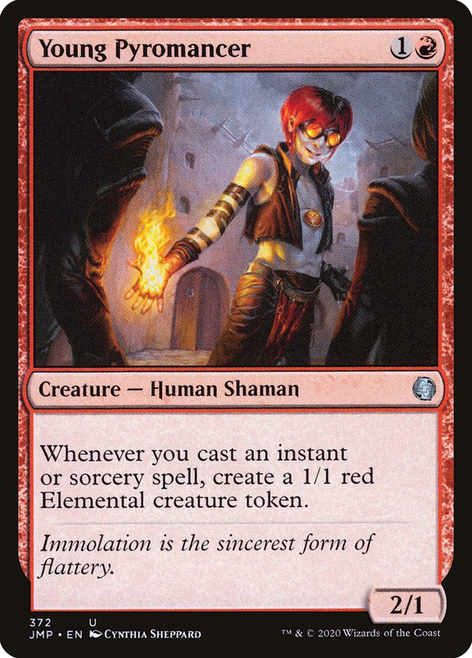 Young Pyromancer [Jumpstart] | Card Merchant Takapuna