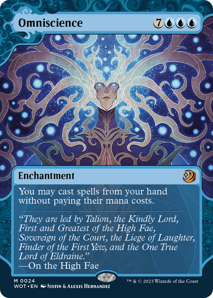 Omniscience [Wilds of Eldraine: Enchanting Tales] | Card Merchant Takapuna